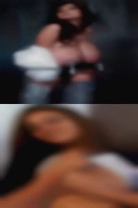 (Faces don't need to horny women be shown).