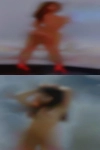 Nude woman live snakes