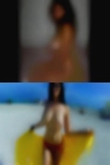 Naked woman underwater